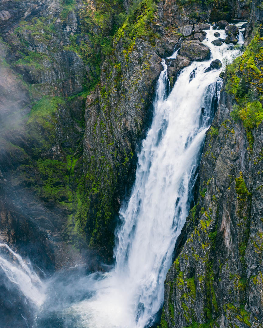 Vøringsfossen waterfall in Norway
