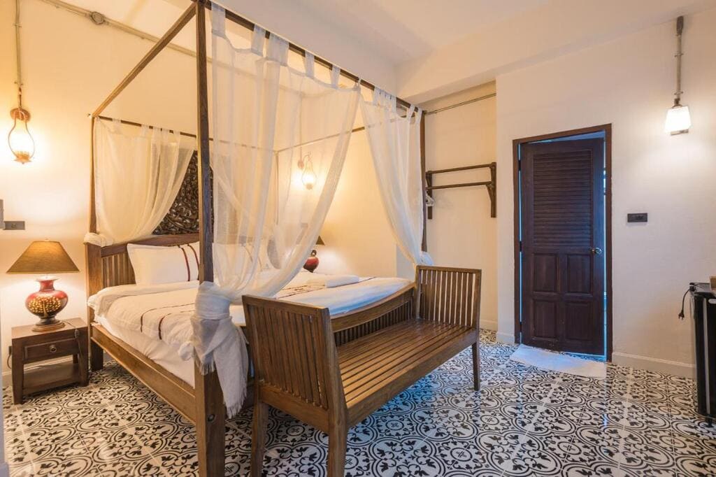 Double room at Yi's Garden Villa in Chiang Mai